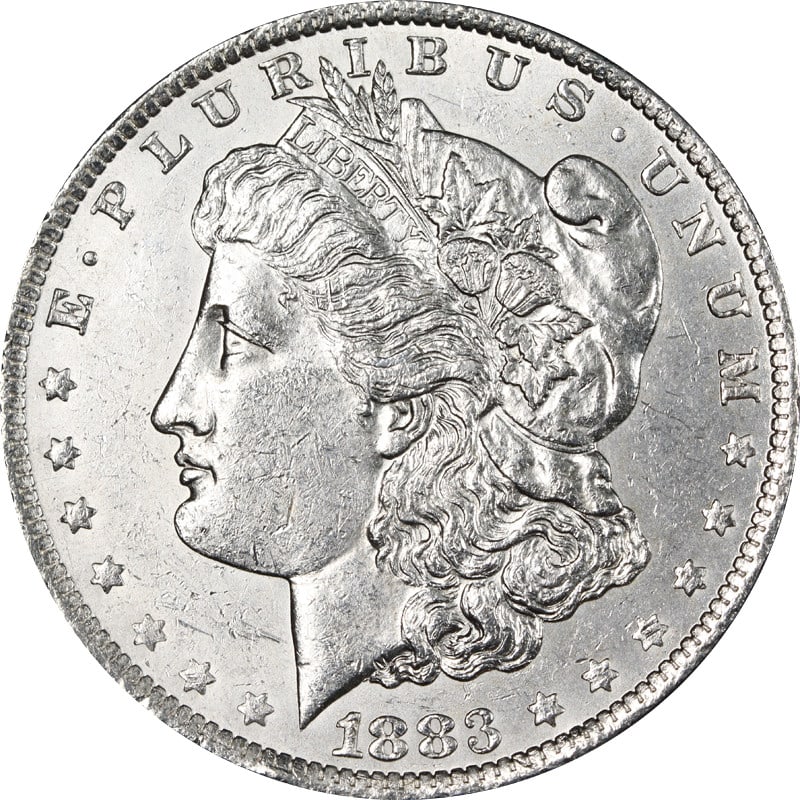 United States 1883 O O Morgan Silver Dollar Coin: United States 1883 O O Morgan Silver Dollar Coin 1883-O/O Morgan Silver Dollar from the United States. This pre-owned coin is composed of silver and is listed as circulated and uncertified. Specificat