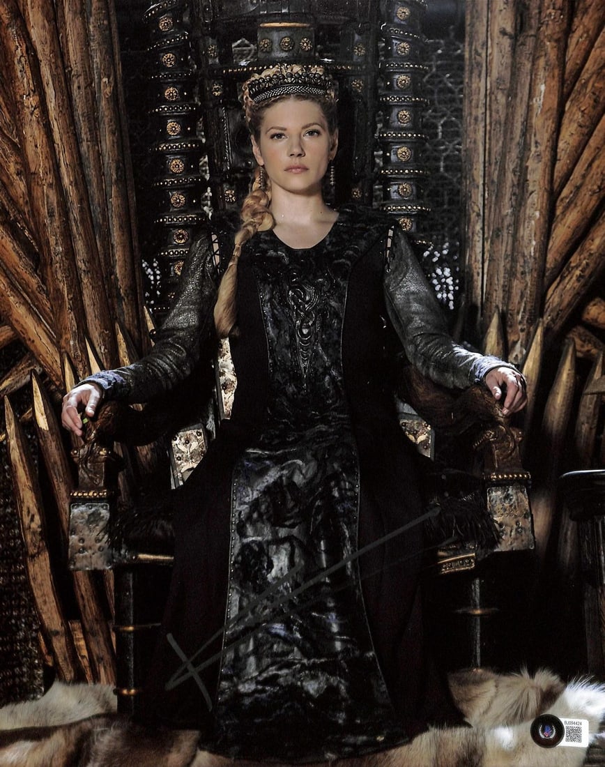 Beckett Authenticated Katheryn Winnick Vikings 11x14 Signed Photo: Beckett Authenticated Katheryn Winnick Vikings 11x14 Signed Photo This 11x14 photograph features Katheryn Winnick in her renowned role from the television series Vikings. The photo is hand-signed by K