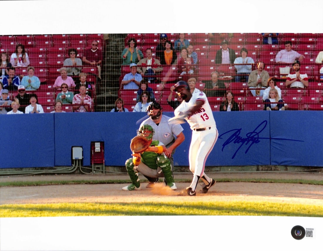 Dennis Haysbert Signed 11x14 Major League Photo Beckett Certified: Dennis Haysbert Signed 11x14 Major League Photo Beckett Certified This is an original 11x14 color photograph featuring Dennis Haysbert as Cerrano from the film Major League. The photograph is autograp