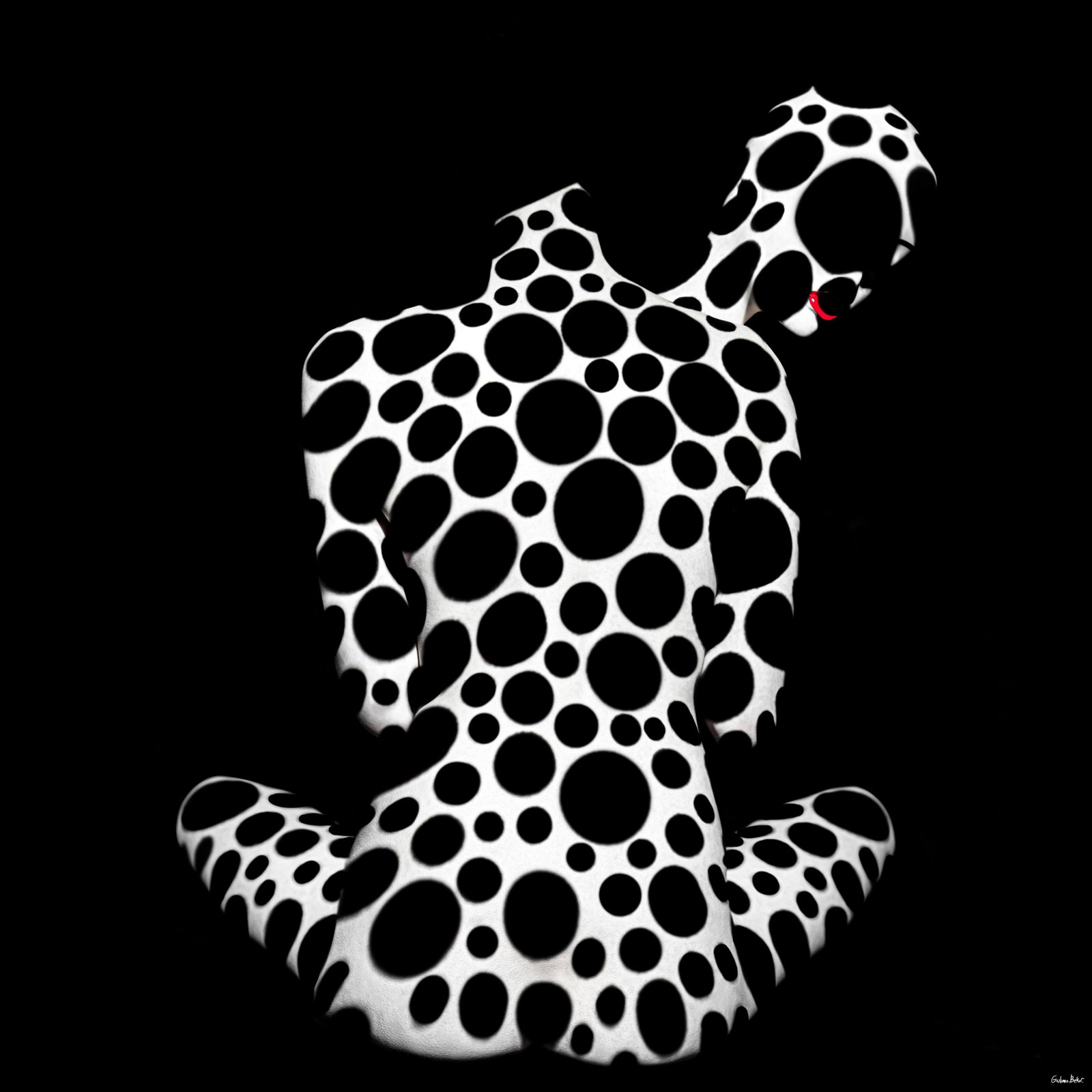 Editioned Pop Art Photograph M5 by Giuliano Bekor 24x24 Inches Signed 2012: Editioned Pop Art Photograph M5 by Giuliano Bekor 24x24 Inches Signed 2012 "Modernismo M5" is a limited edition archival pigment print by internationally recognized photographer Giuliano Bekor. Part o