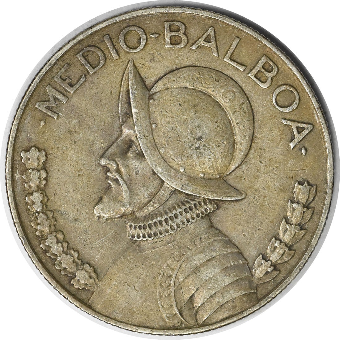 Panama Silver 1/2 Balboa 1932 KM12.1 EF Uncertified Coin (1 of 2)