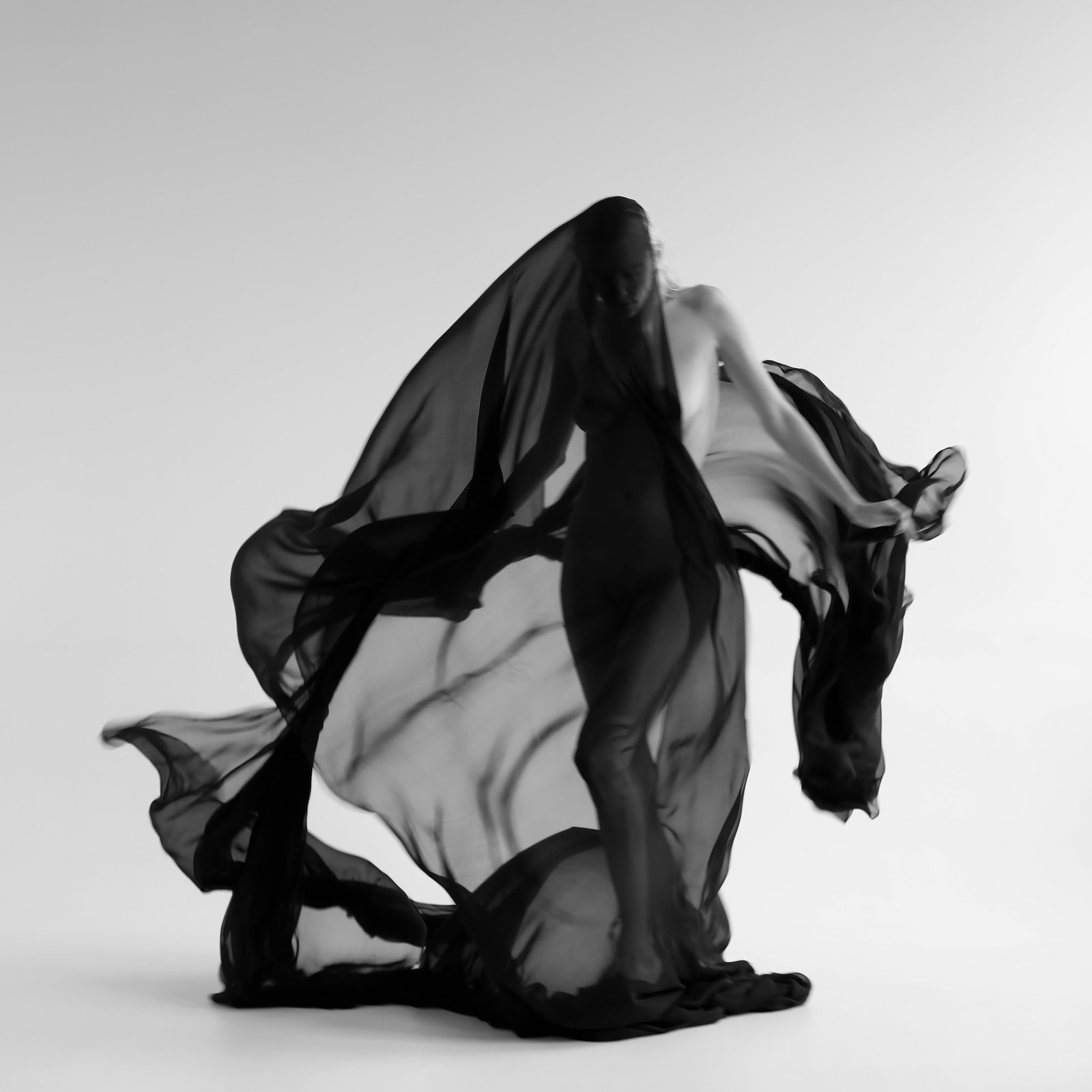Olha Stepanian Aerial 3 Black and White Photography Edition 2 of 15 24x24: Olha Stepanian Aerial 3 Black and White Photography Edition 2 of 15 24x24 "Aerial 3" is a striking black and white photographic artwork by Olha Stepanian, measuring 24 inches by 24 inches. Created in 