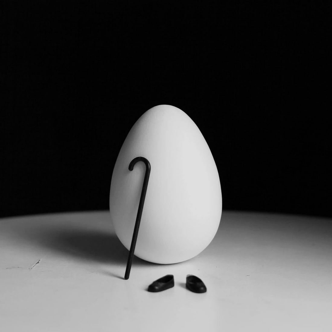 Peekaboo Black and White Photography by Olha Stepanian Ed. of 15 24x24 inches (1 of 1)