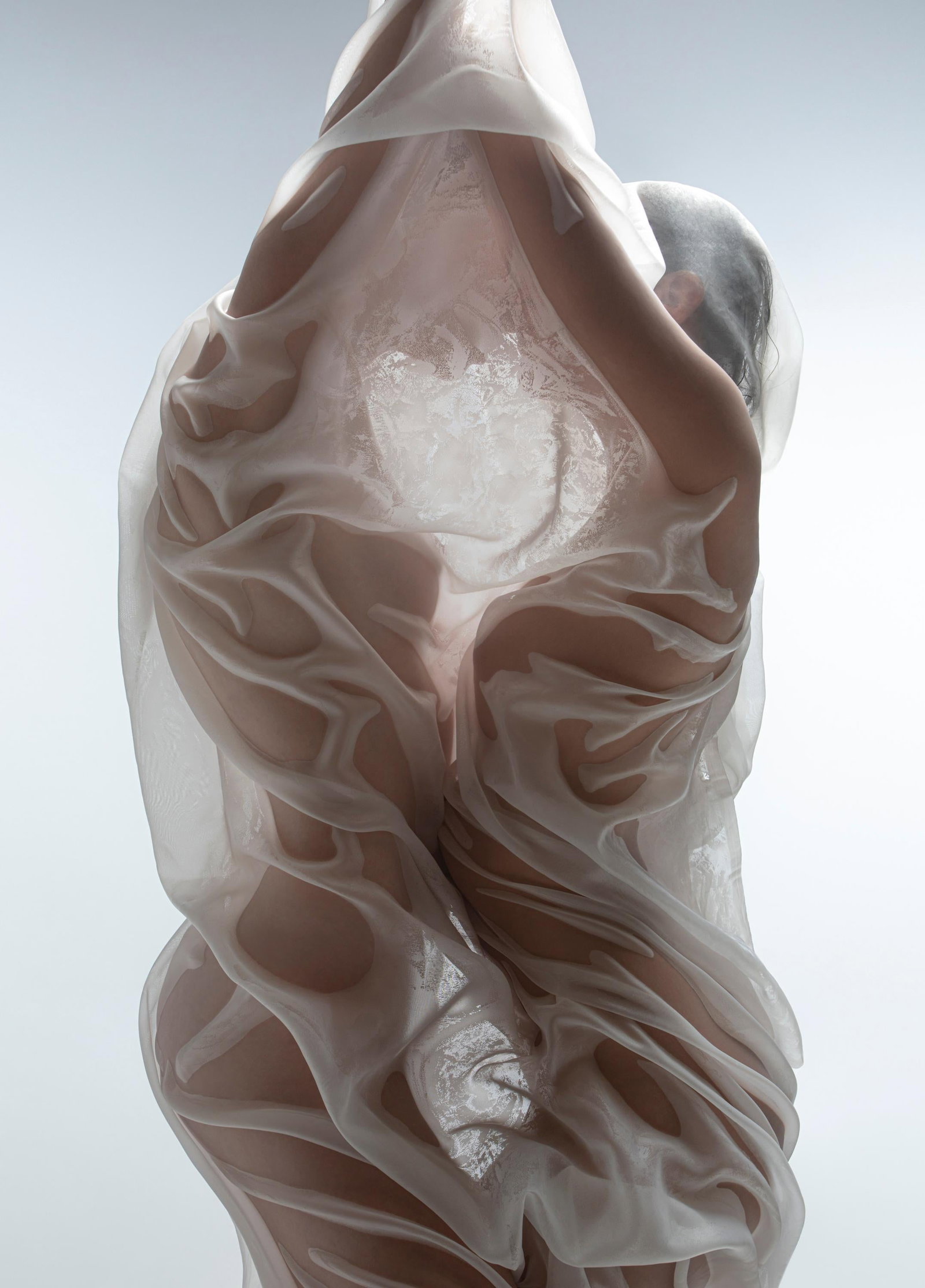 Aaron McPolin Omens Drift archival pigment photograph 24 x 16 edition 1 of 15: Aaron McPolin Omens Drift archival pigment photograph 24 x 16 edition 1 of 15 Limited edition contemporary nude photography print from Aaron McPolin's "Treasure The Erotic" series. Titled "Omens Drift