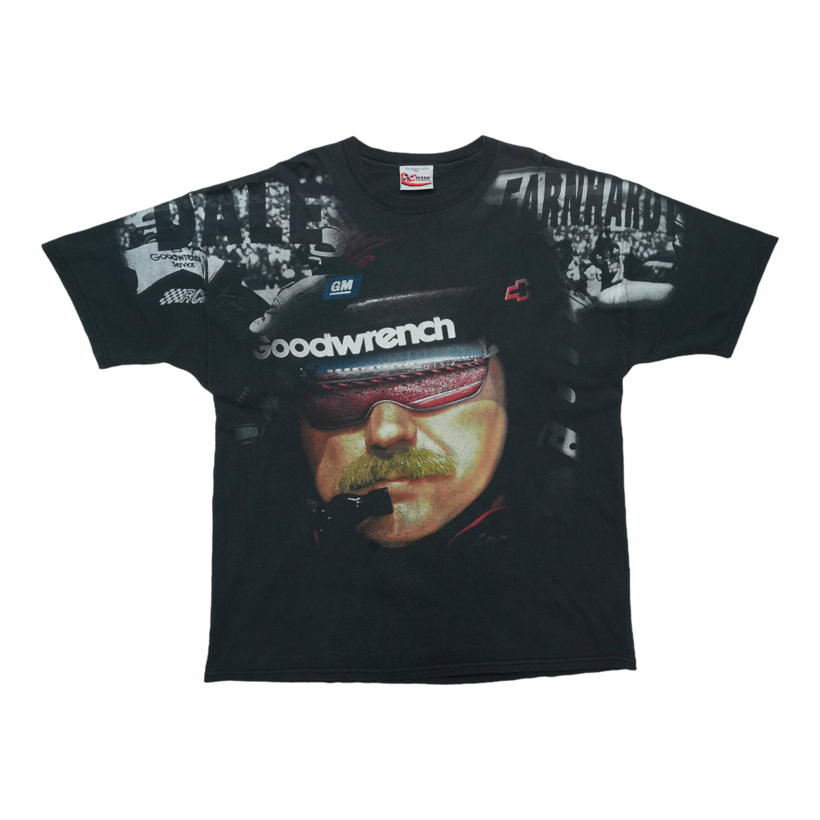 Vintage 1990s Dale Earnhardt Goodwrench black graphic shirt XL (1 of 3)
