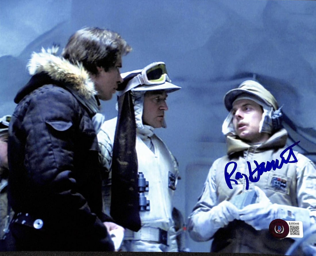 Beckett Authenticated Ray Hassett 8x10 Star Wars ESB Signed Photo (1 of 1)