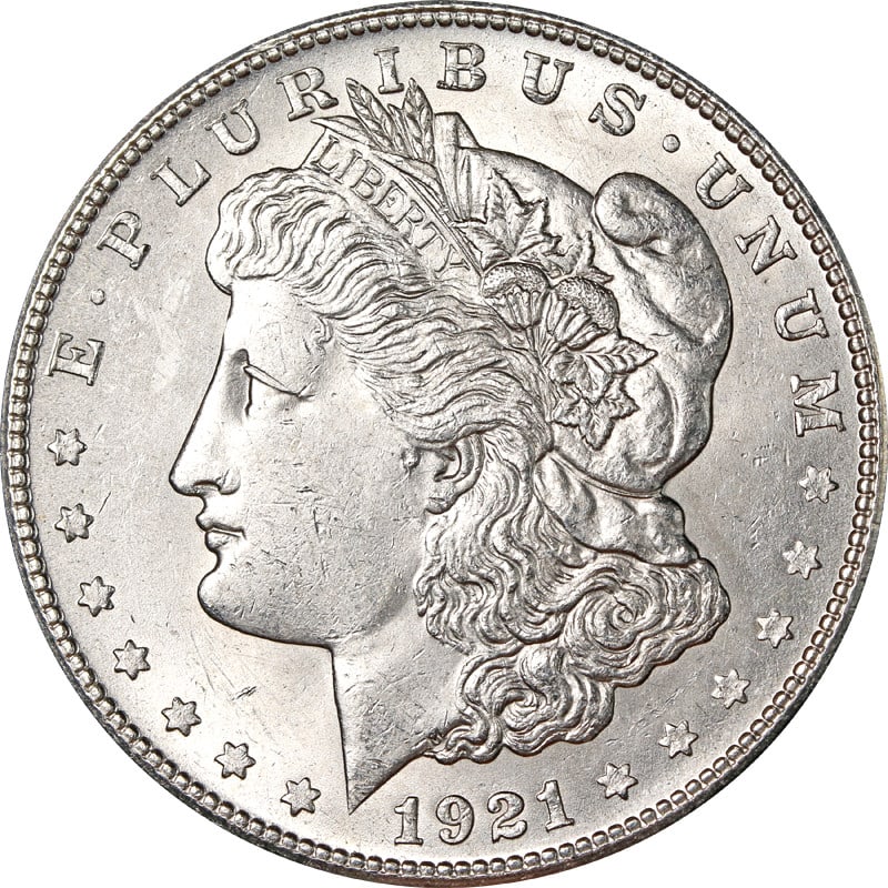 Uncirculated 1921 S Morgan Silver Dollar Coin: Uncirculated 1921 S Morgan Silver Dollar Coin 1921-S Morgan Silver Dollar in uncirculated, pre-owned condition. Specifications Coin: Morgan Silver Dollar Year: 1921 Mint Mark: S Composition: Silver Fi