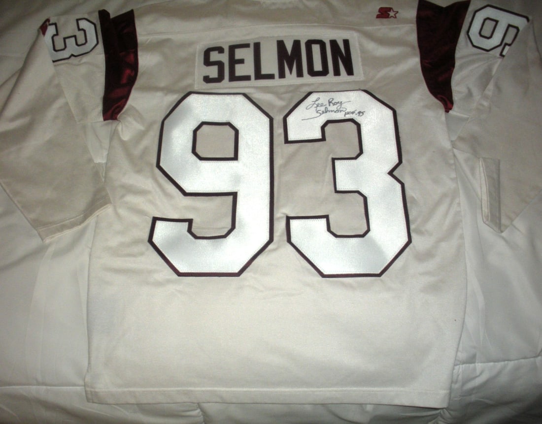 Signed Starter Jersey Lee Roy Selmon Oklahoma Sooners With COA (1 of 3)
