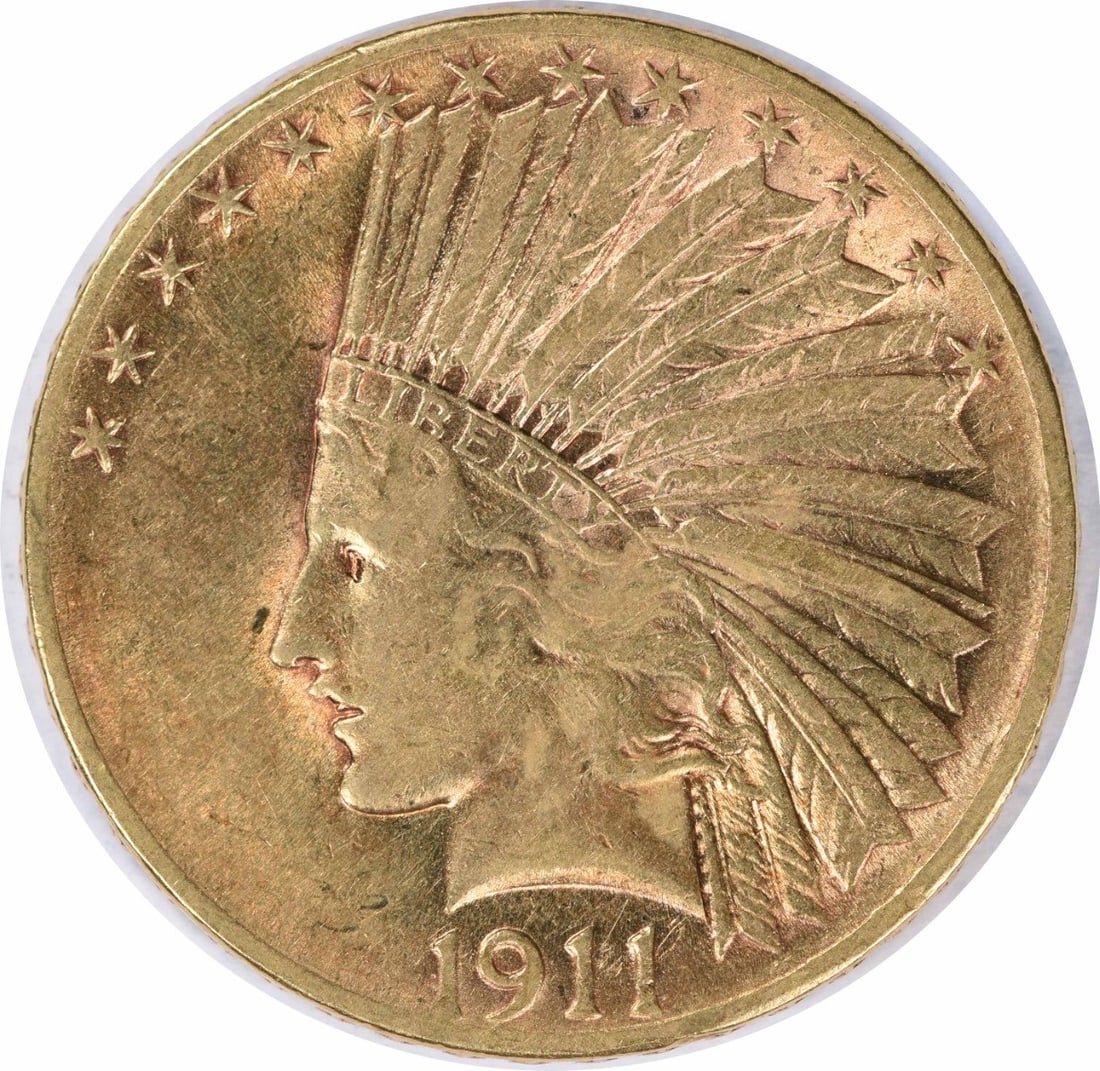 1911 Indian Head $10 Gold Coin AU Uncertified (1 of 2)