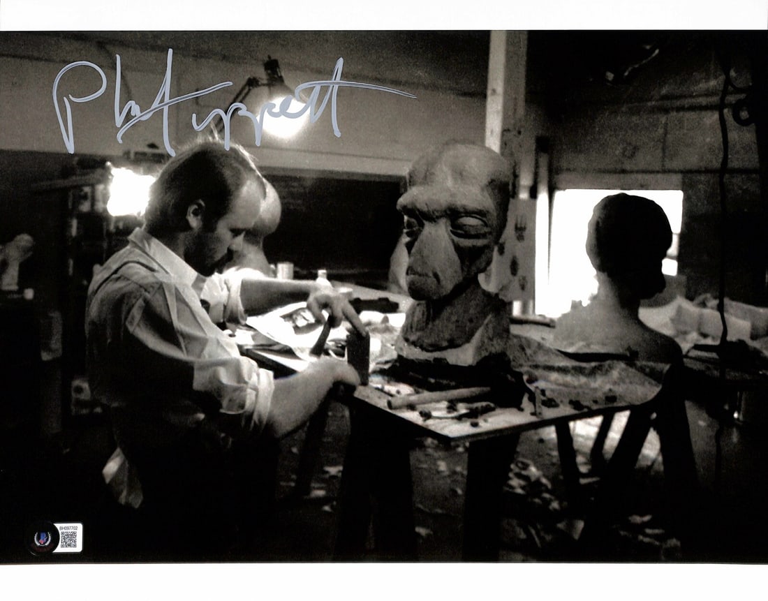 11x14 Star Wars Duros Autographed Photo Signed by Phil Tippett Beckett Authenticated (1 of 1)