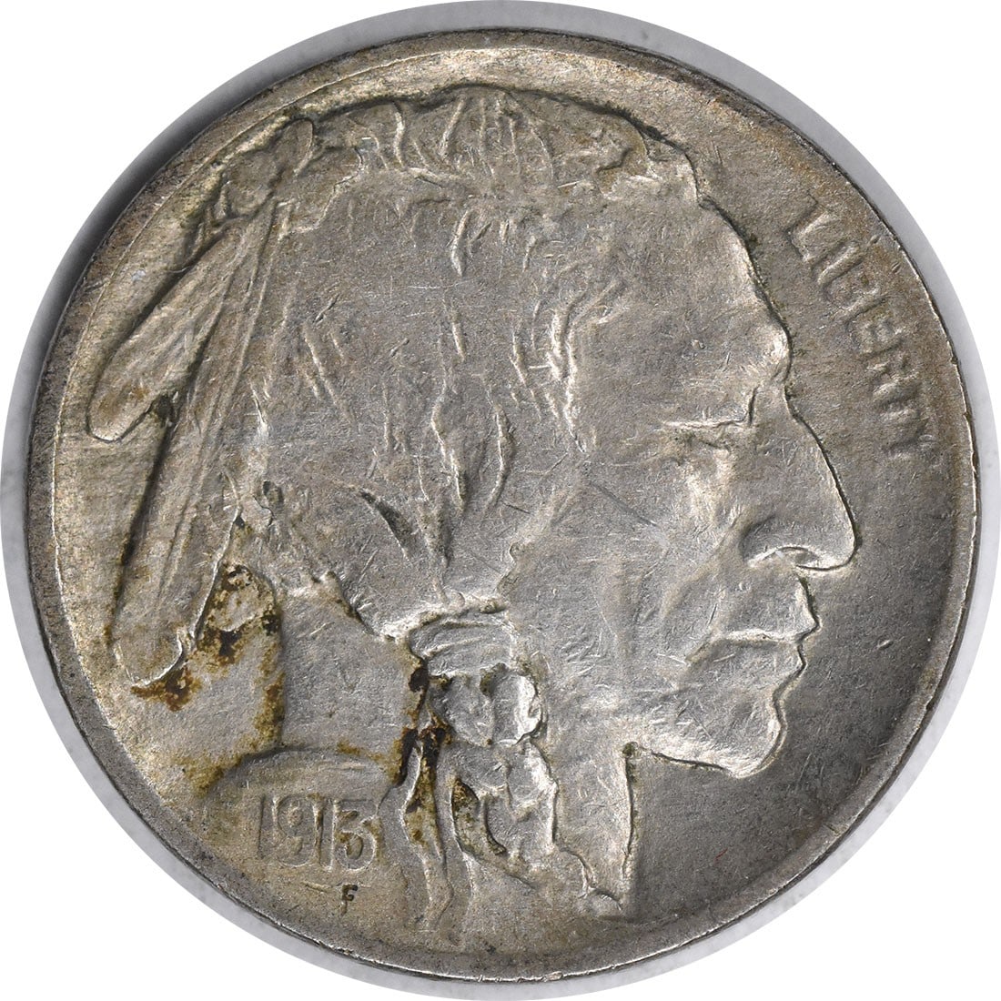 1913 Type 1 DDR FS-1802 Buffalo 5C Nickel Uncertified EF: 1913 Type 1 DDR FS-1802 Buffalo 5C Nickel Uncertified EF This is a 1913 Buffalo Nickel Type 1 DDR FS-1802 from the United States. The coin is uncirculated and has been graded as EF (Extremely Fine). I