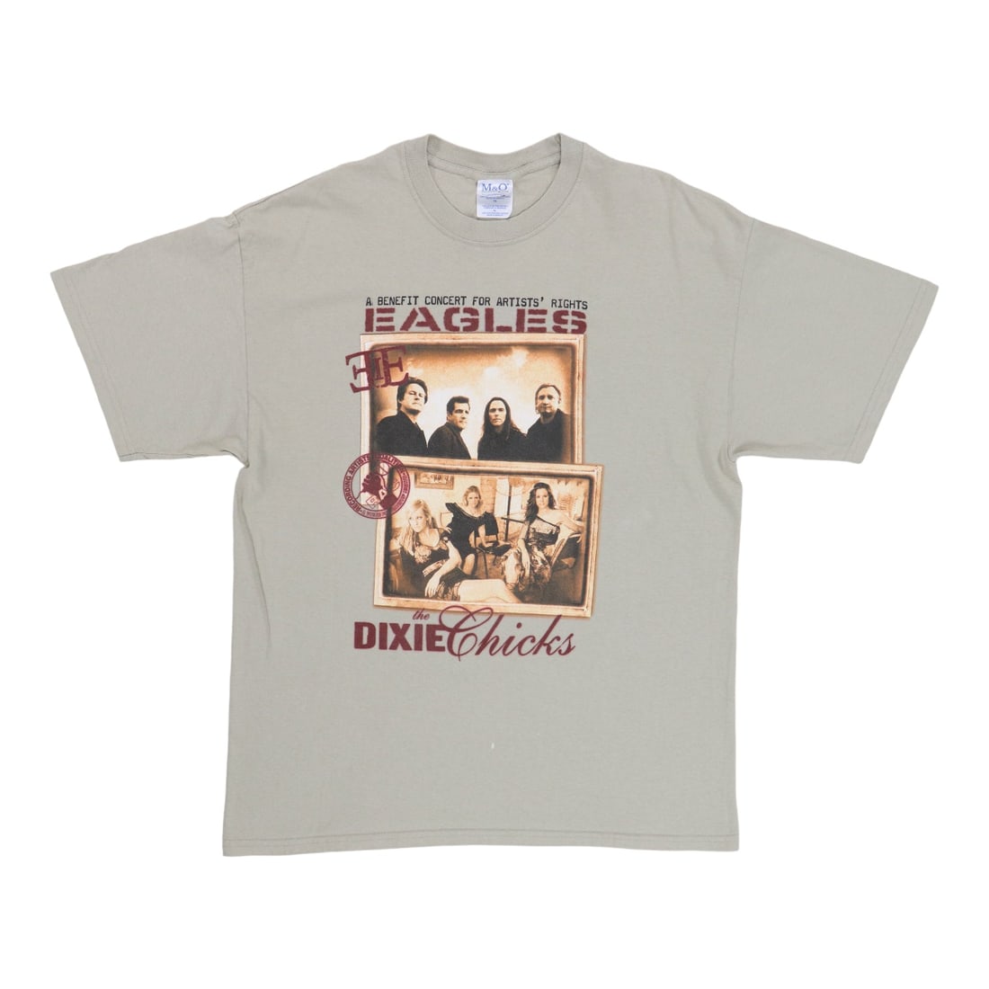 Vintage 2003 Benefit Concert T Shirt Featuring Eagles and Dixie Chicks (1 of 5)