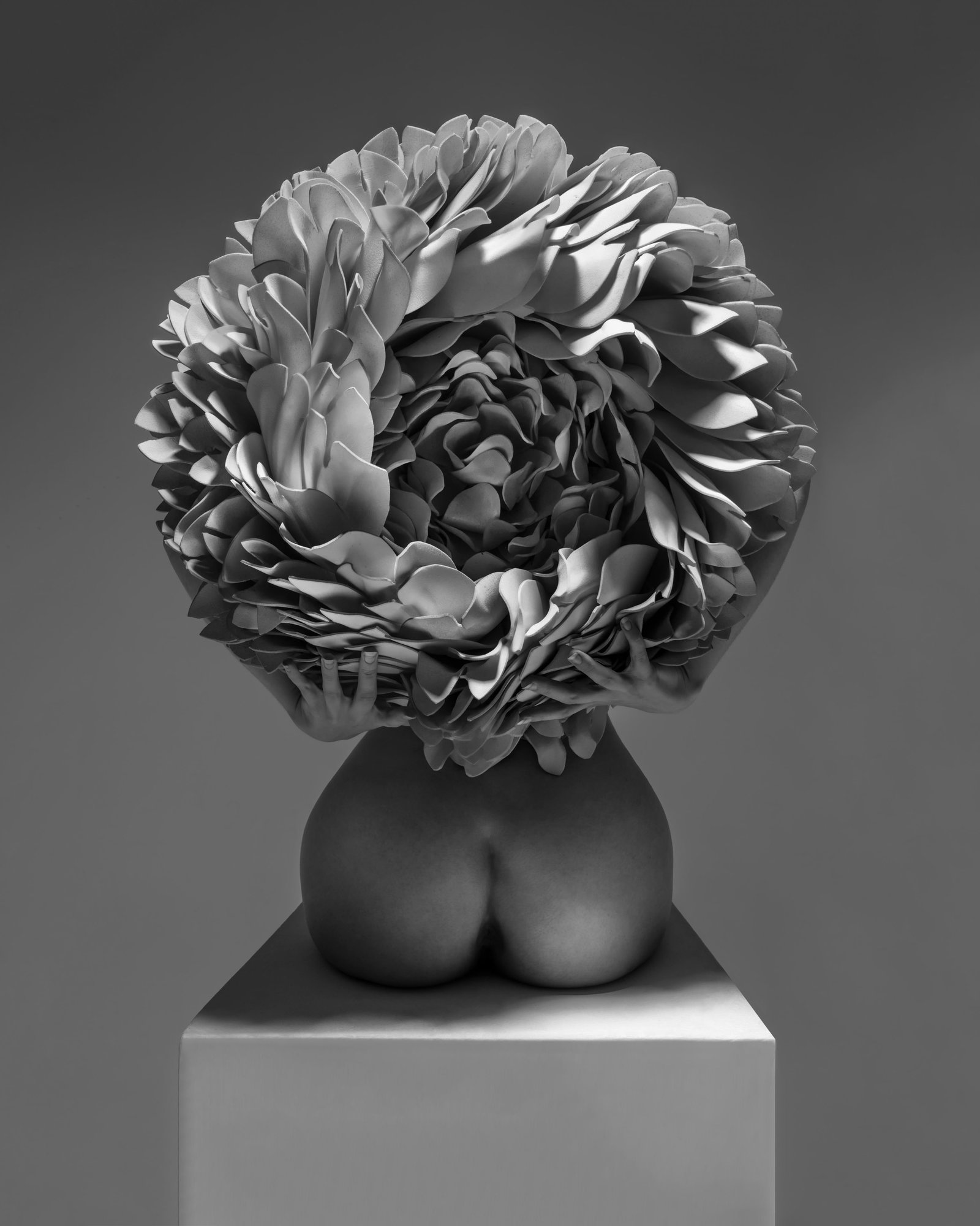 Crescent Figurative Nude Photography 30 x 24 Ed. 1/7 by Aaron McPolin: Crescent Figurative Nude Photography 30 x 24 Ed. 1/7 by Aaron McPolin Experience the evocative beauty of "Crescent," a stunning piece of figurative nude photography by Aaron McPolin. Created in 2023, 