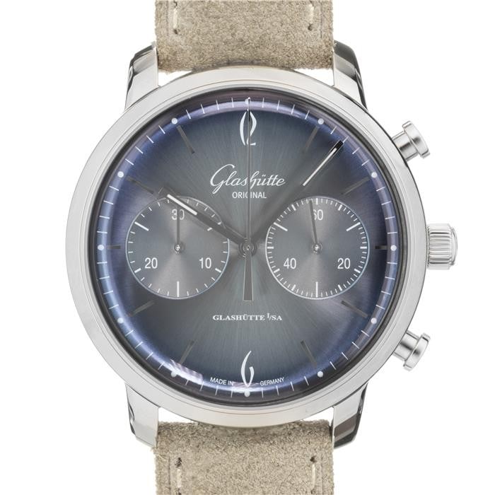 Glashutte Original Sixties Annual Edition 2020 Chronograph Watch 1-39-34-04-22-04 (1 of 9)