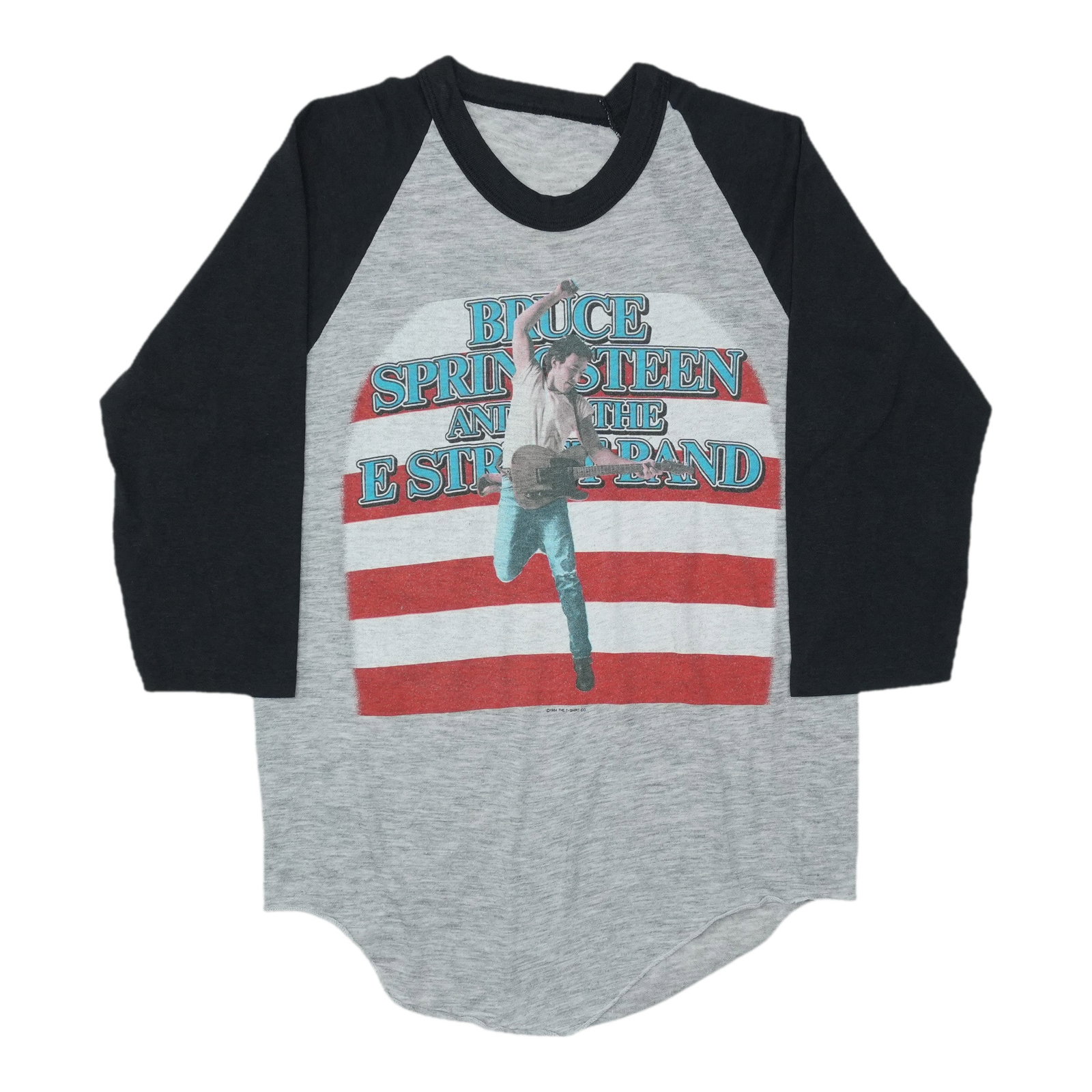 Vintage 1984 Bruce Springsteen Born In The USA raglan tee (1 of 4)