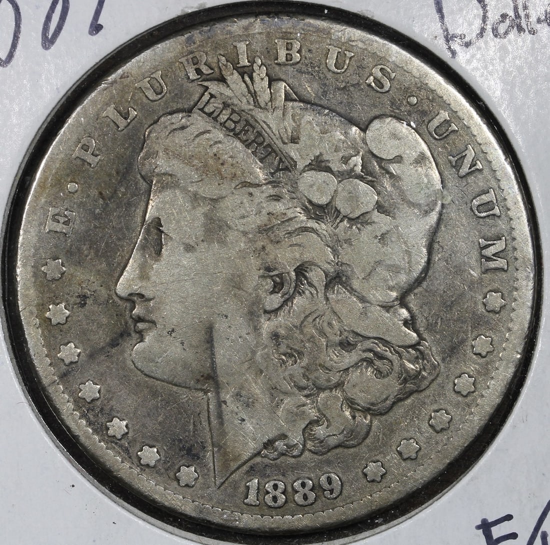 1889 Carson City Morgan $1 Silver Dollar Key Date (1 of 2)