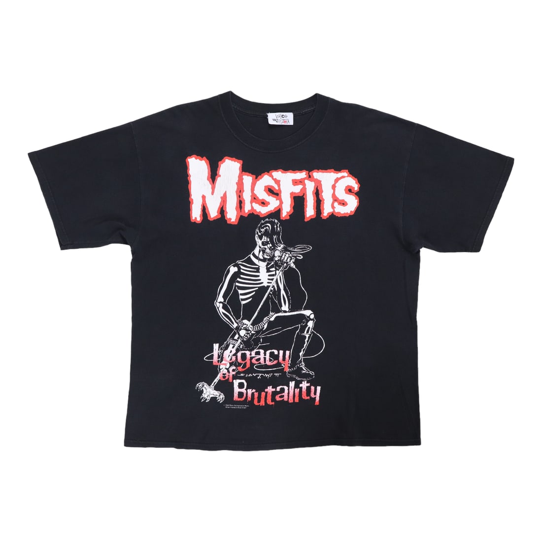 Vintage 1999 Misfits Legacy Of Brutality Black Cotton Band Shirt (1 of 5)