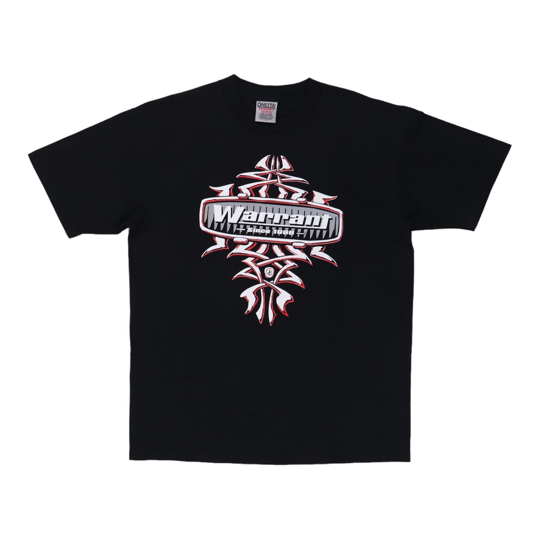 Vintage 1998 Warrant Band Shirt Black Cotton Large: Vintage 1998 Warrant Band Shirt Black Cotton Large Authentic original vintage 1998 Warrant "Rock Or F#!*ing Die" shirt with front and back graphics. This is a true vintage shirt, not a modern reproduc