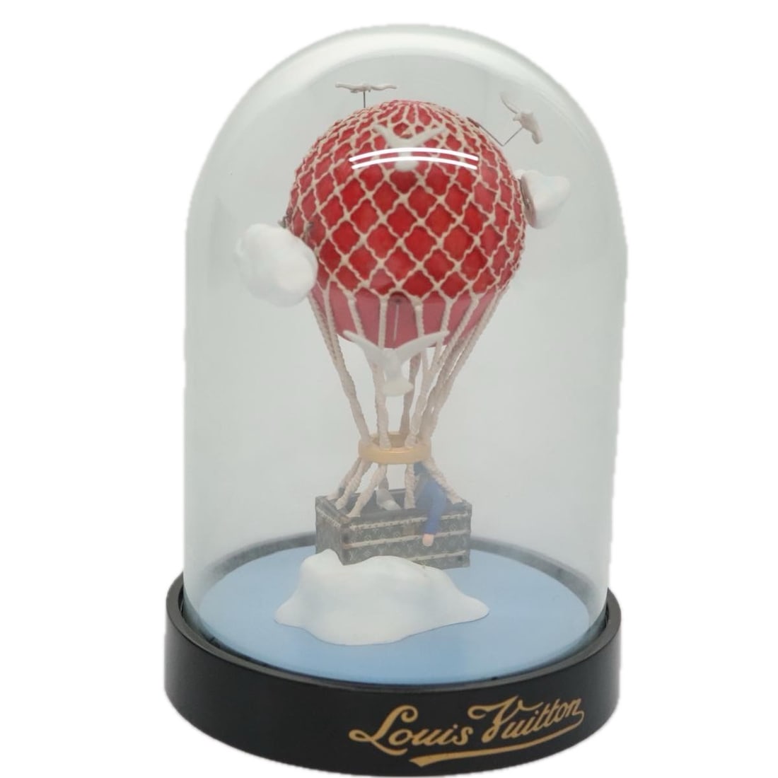 Louis Vuitton Glass Snow Globe Clear Red With Box (1 of 16)