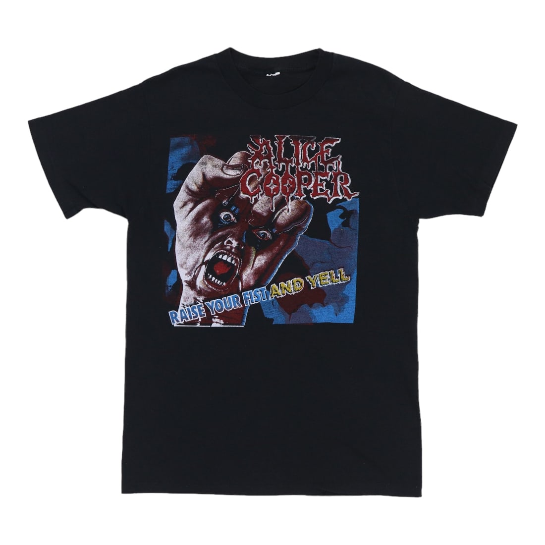 Black 1987 Alice Cooper Raise Your Fist And Yell tour shirt (1 of 4)