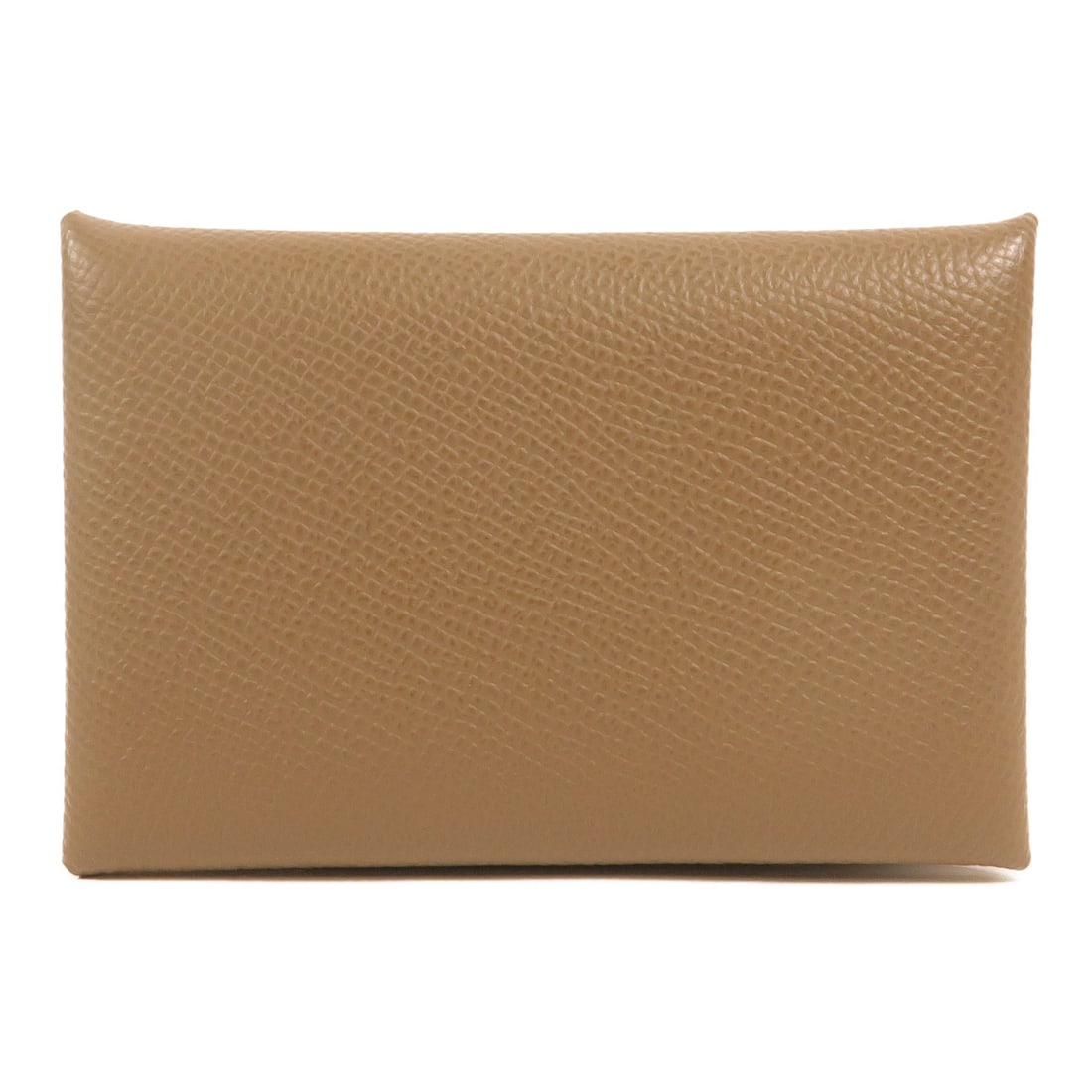 Hermes Calvi Card Case Etoupe Epsom Calfskin PHW: Hermes Calvi Card Case Etoupe Epsom Calfskin PHW Hermes Calvi card case in Veau Epsom leather with palladium-tone hardware and an Etoupe gray colorway. Made in France, this women's card case features 