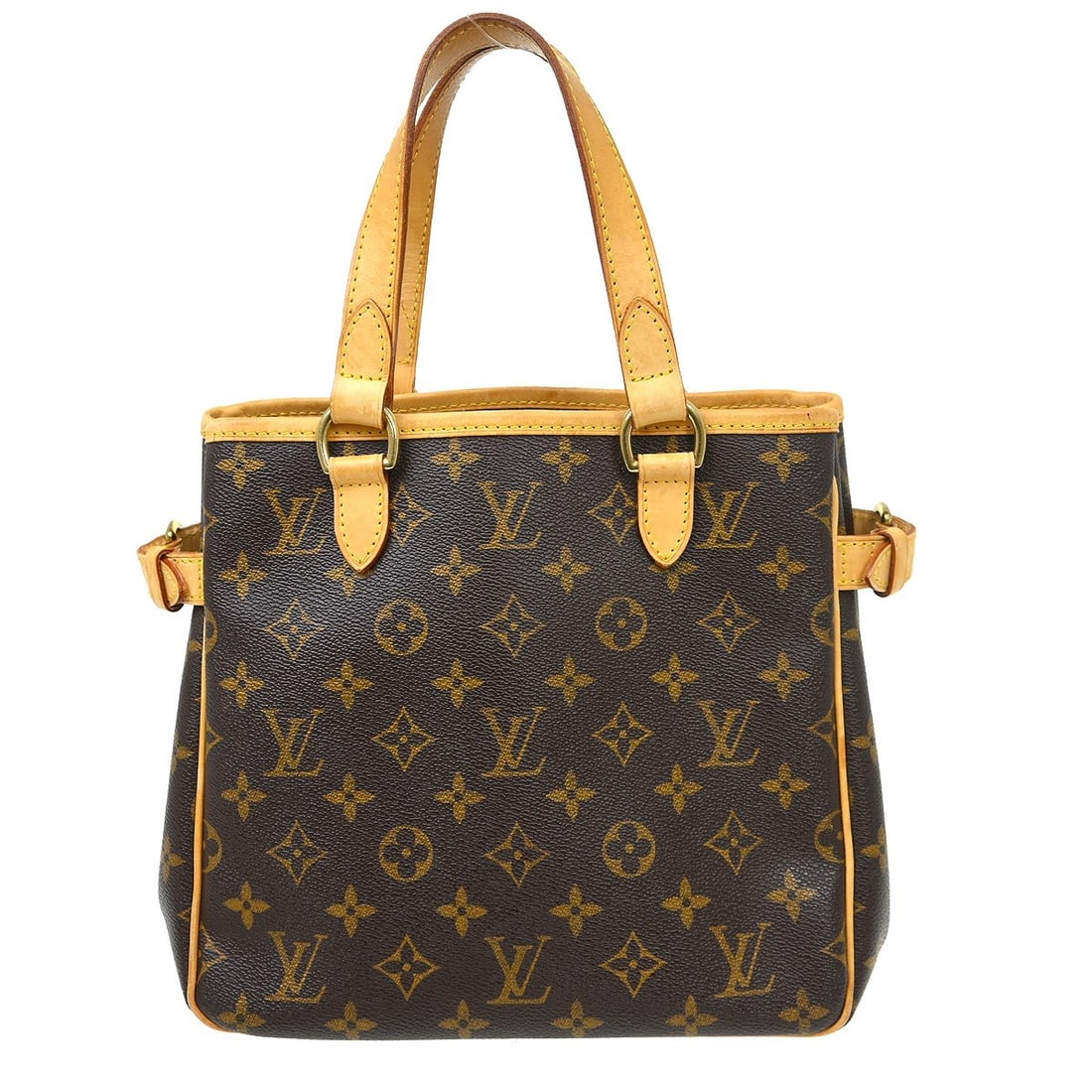 Louis Vuitton Batignolles Monogram Canvas Tote Bag M51156: Louis Vuitton Batignolles Monogram Canvas Tote Bag M51156 Vintage Louis Vuitton Batignolles tote handbag in brown monogram canvas with leather trim and double handles. This women's medium tote feature