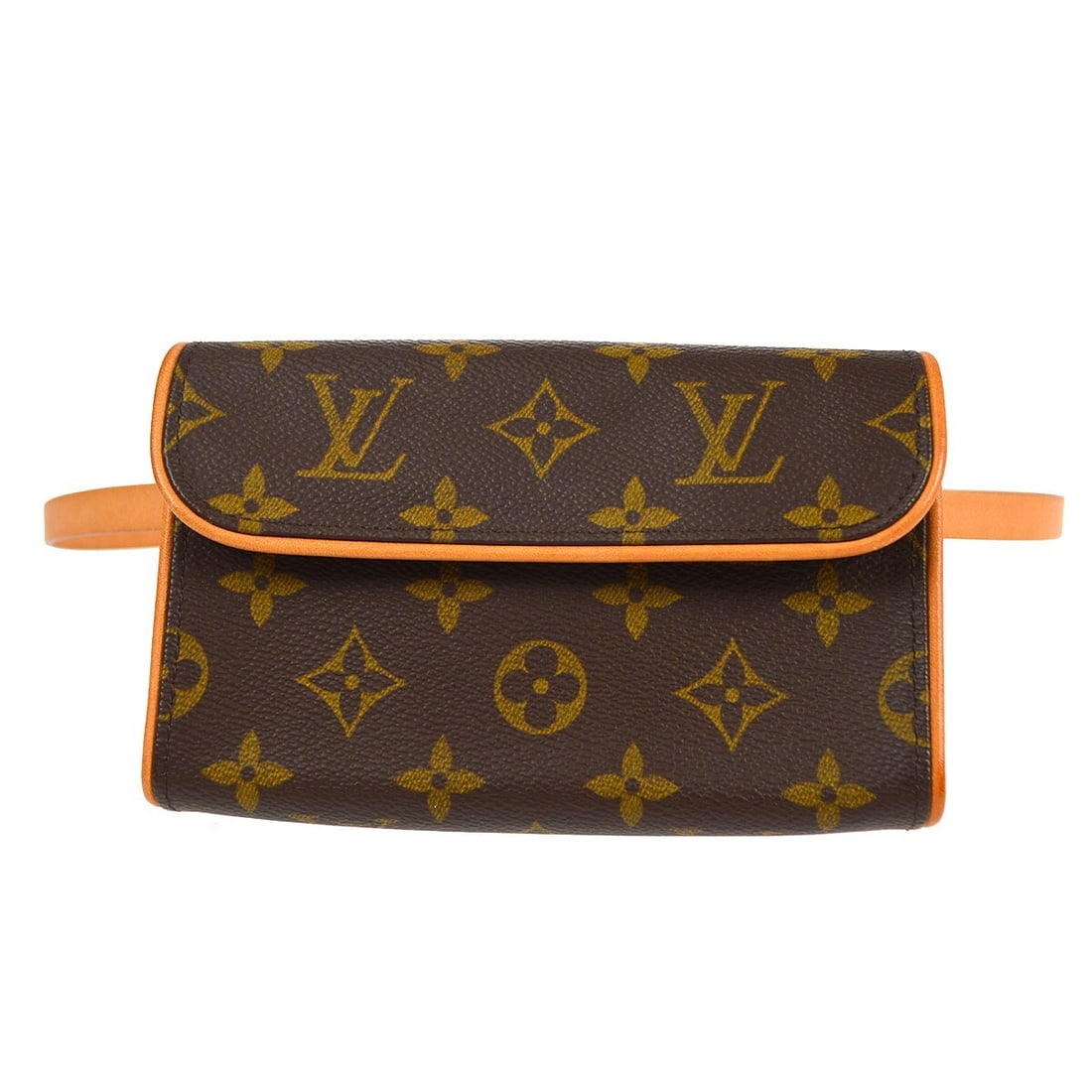 Louis Vuitton Pochette Florentine XS Monogram Belt Bag M51855: Louis Vuitton Pochette Florentine XS Monogram Belt Bag M51855 Louis Vuitton Pochette Florentine bum bag in brown Monogram canvas with leather trim. This small women's bag features a magnetic snap clos