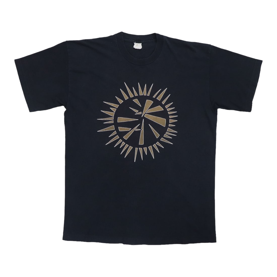 Black 1993 The Mission Andrew Eldritch vintage concert T shirt: Black 1993 The Mission Andrew Eldritch vintage concert T shirt Authentic original vintage 1993 The Mission Andrew Eldritch concert shirt with front and back graphics. This black cotton shirt is in goo