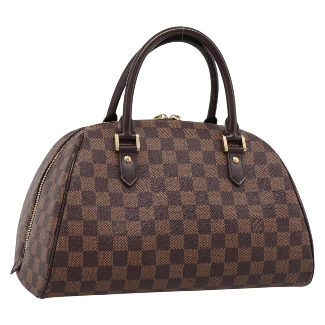 Louis Vuitton Rivera MM Hand Bag Damier Ebene Canvas N41434: Louis Vuitton Rivera MM Hand Bag Damier Ebene Canvas N41434 Louis Vuitton Damier Ebene Rivera MM handbag crafted in Damier Ebene canvas. This women's handbag includes a dust bag and is made in Spain. 