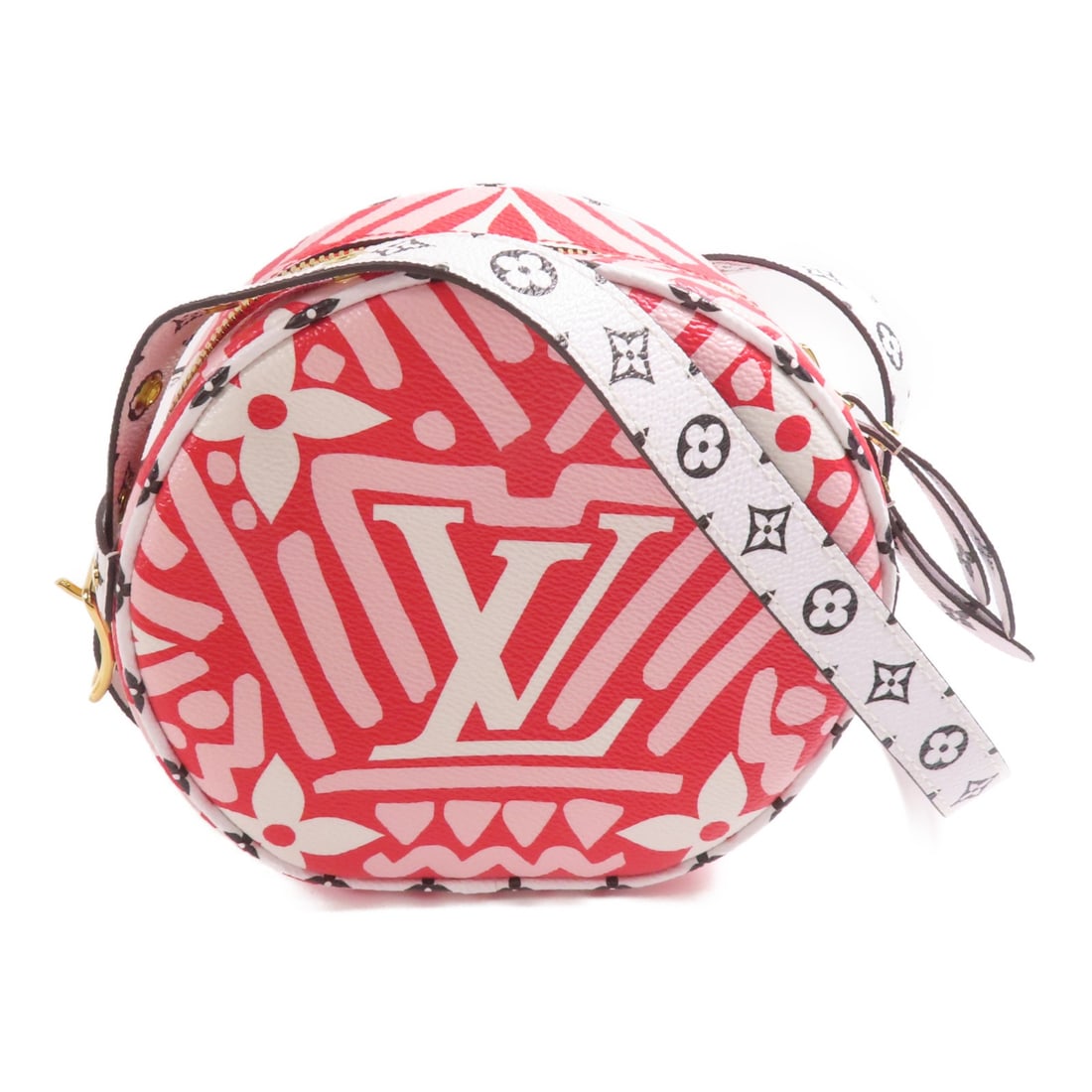 Louis Vuitton M45364 Boite Chapoe Soupe Shoulder Bag Monogram Giant Crafty: Louis Vuitton M45364 Boite Chapoe Soupe Shoulder Bag Monogram Giant Crafty Louis Vuitton Boite Chapeau Souple shoulder bag in Monogram Giant Crafty with PVC coated canvas construction and a red colorw