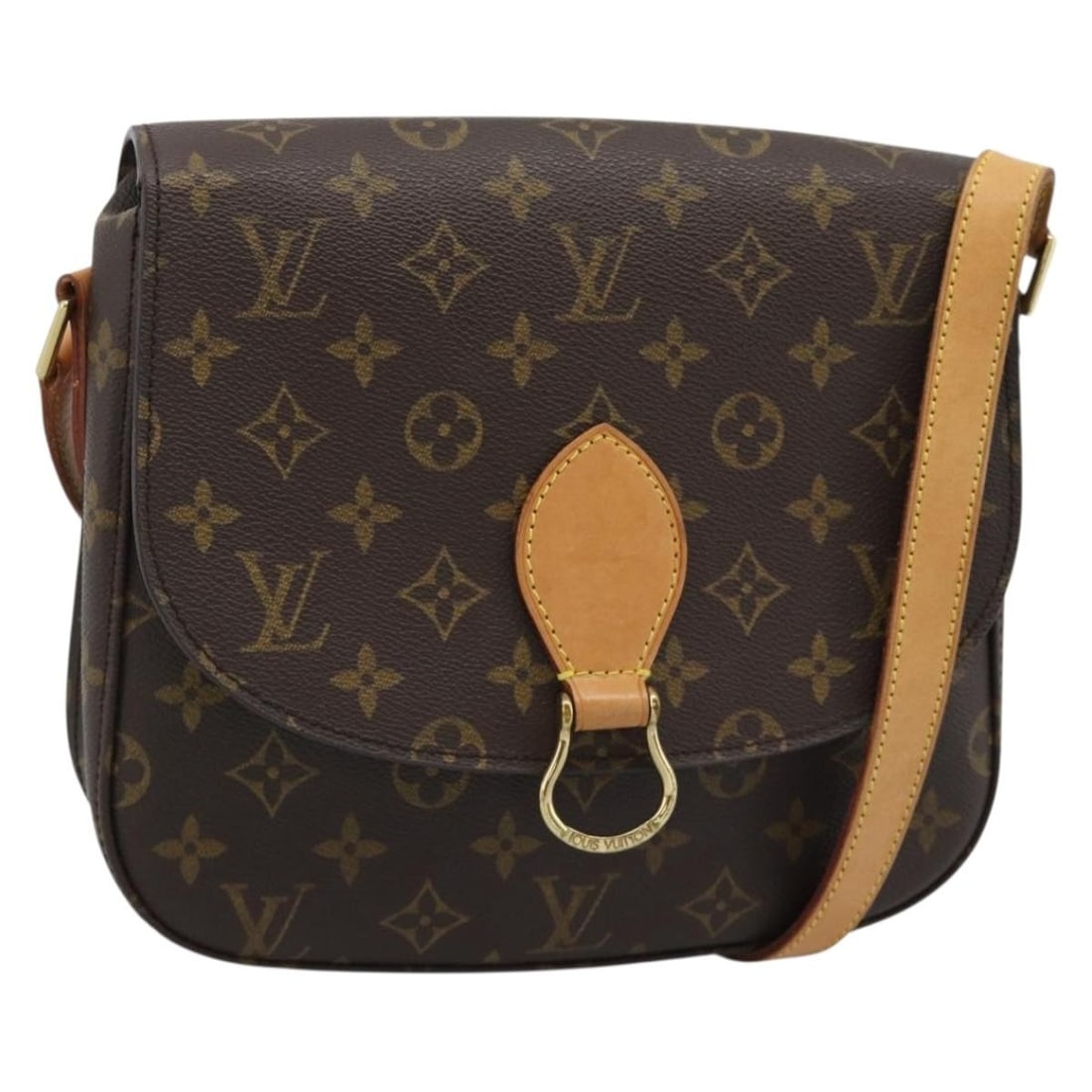 Louis Vuitton Saint Cloud GM Monogram Canvas Shoulder Bag M51242: Louis Vuitton Saint Cloud GM Monogram Canvas Shoulder Bag M51242 Louis Vuitton Saint Cloud GM shoulder bag in Monogram Canvas, made in France. This women's bag features the Monogram color pattern, sho