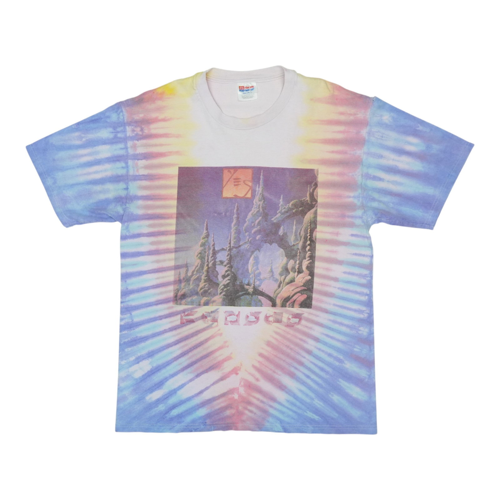 Vintage Kansas Tour Shirt 2000 North America Tie Dye Large: Vintage Kansas Tour Shirt 2000 North America Tie Dye Large Authentic vintage 2000 Kansas North America Tour tie dye shirt with front and back graphics. This original vintage shirt is not a modern repr