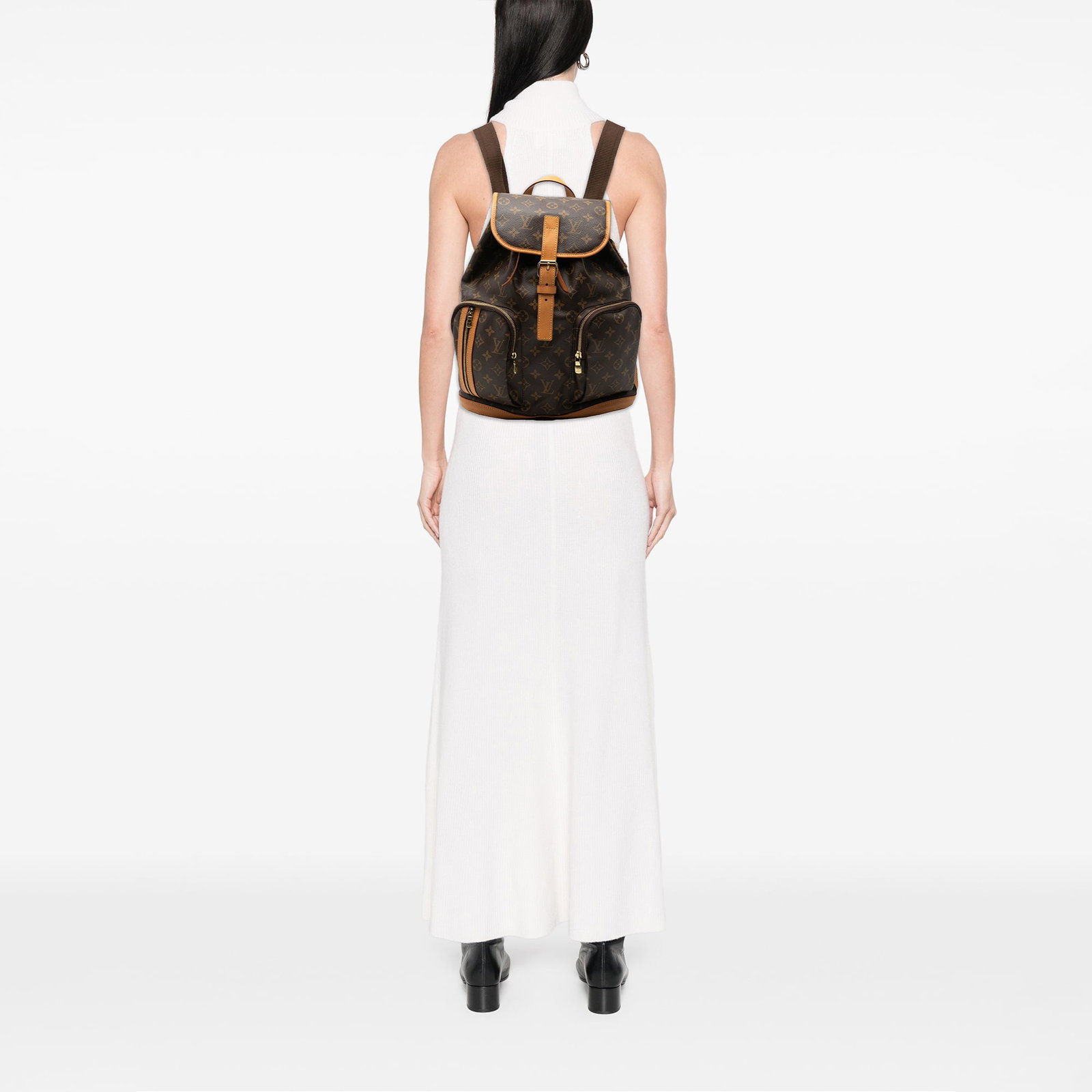 Louis Vuitton Bosphore Monogram Canvas Backpack - 7