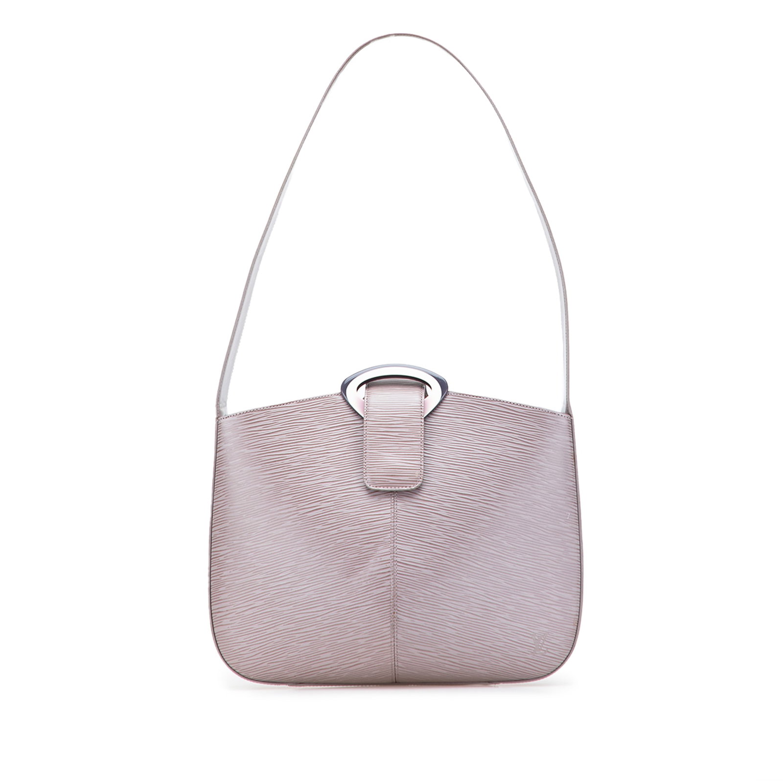 Louis Vuitton Epi Reverie Purple Leather Bag with Magnetic Closure: Louis Vuitton Epi Reverie Purple Leather Bag with Magnetic Closure The Louis Vuitton Epi Reverie is a stylish bag crafted from durable epi leather in a striking purple hue. It features a flat leather 