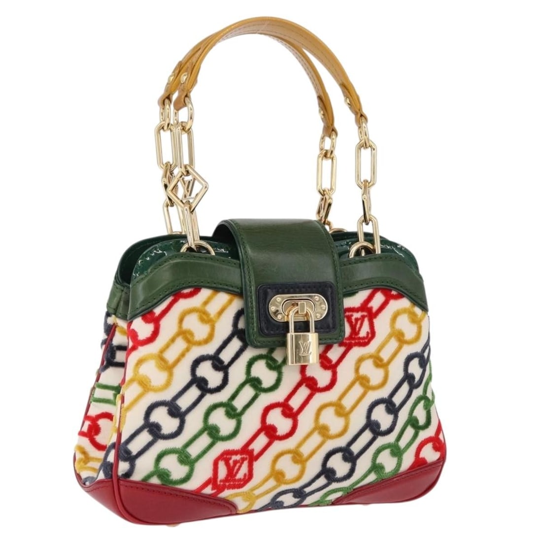 Louis Vuitton Mini Linda Multicolor Monogram Canvas Handbag: Louis Vuitton Mini Linda Multicolor Monogram Canvas Handbag Louis Vuitton Mini Linda handbag in multicolor Monogram canvas. This women's handbag includes a dust bag and was made in France. Condition i