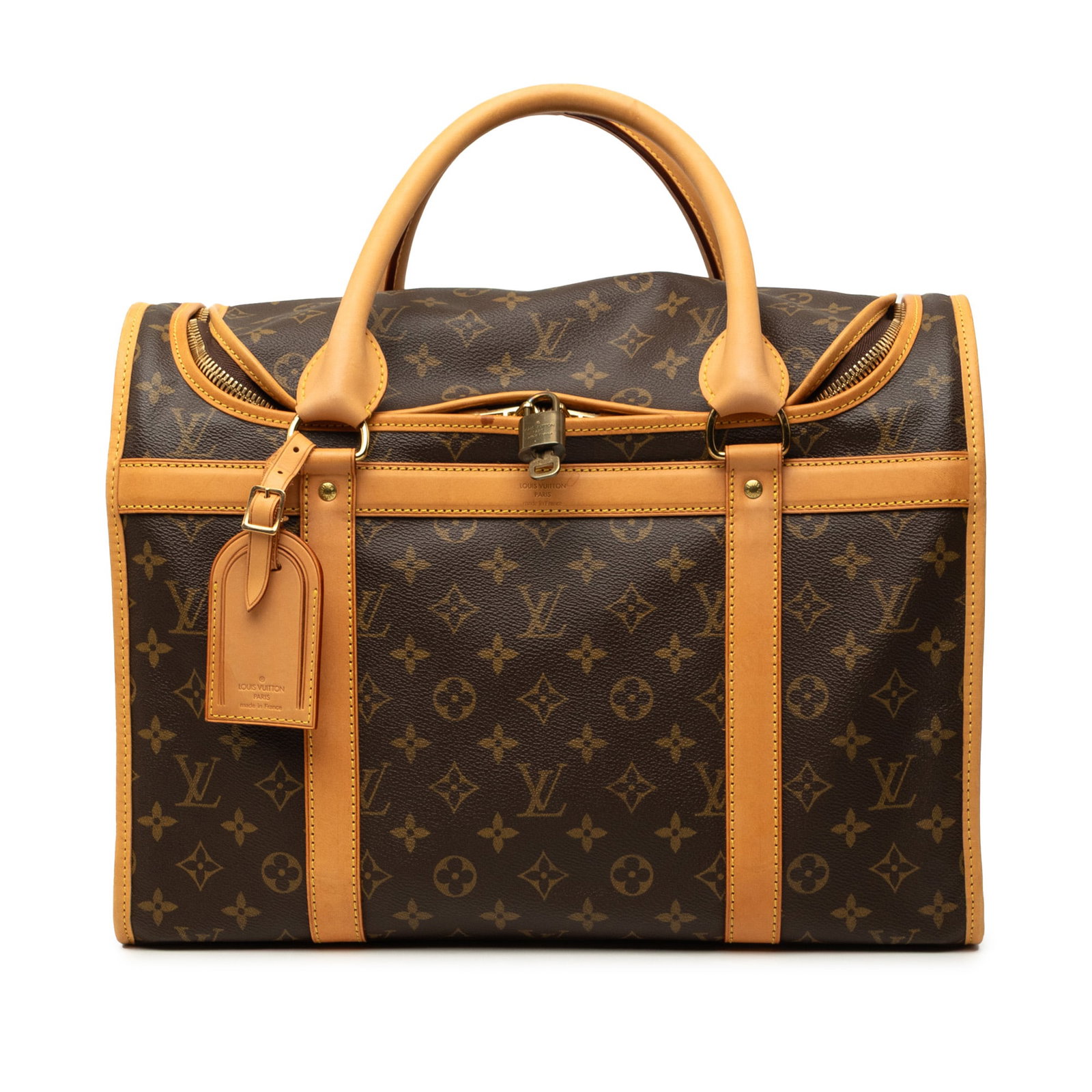Louis Vuitton Sac Chien 40 Monogram Pet Carrier Bag (1 of 7)