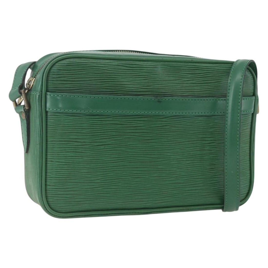 Louis Vuitton Epi Leather Trocadero 23 Green Shoulder Bag M52304: Louis Vuitton Epi Leather Trocadero 23 Green Shoulder Bag M52304 This Louis Vuitton Epi Trocadero 23 shoulder bag features a green Epi leather exterior and an adjustable shoulder strap. The bag has a 