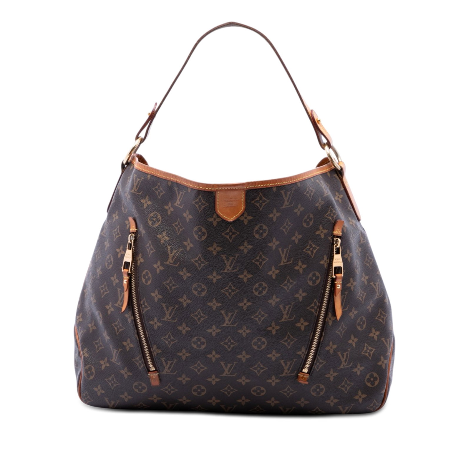 Louis Vuitton Delightful GM Monogram Canvas Shoulder Bag: Louis Vuitton Delightful GM Monogram Canvas Shoulder Bag Louis Vuitton Monogram Delightful GM shoulder bag with a monogram canvas body, vachetta leather trim, and a flat vachetta leather strap. The ba