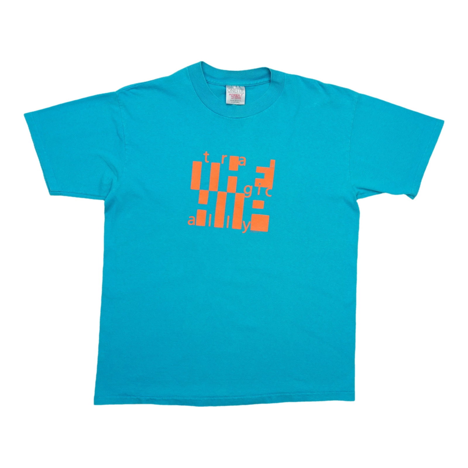 Tragically Hip 1990s Vintage T Shirt Blue Large: Tragically Hip 1990s Vintage T Shirt Blue Large Original vintage 1990s Tragically Hip shirt with front and back graphics. This true vintage tee is in excellent condition with no holes or stains. Sizes