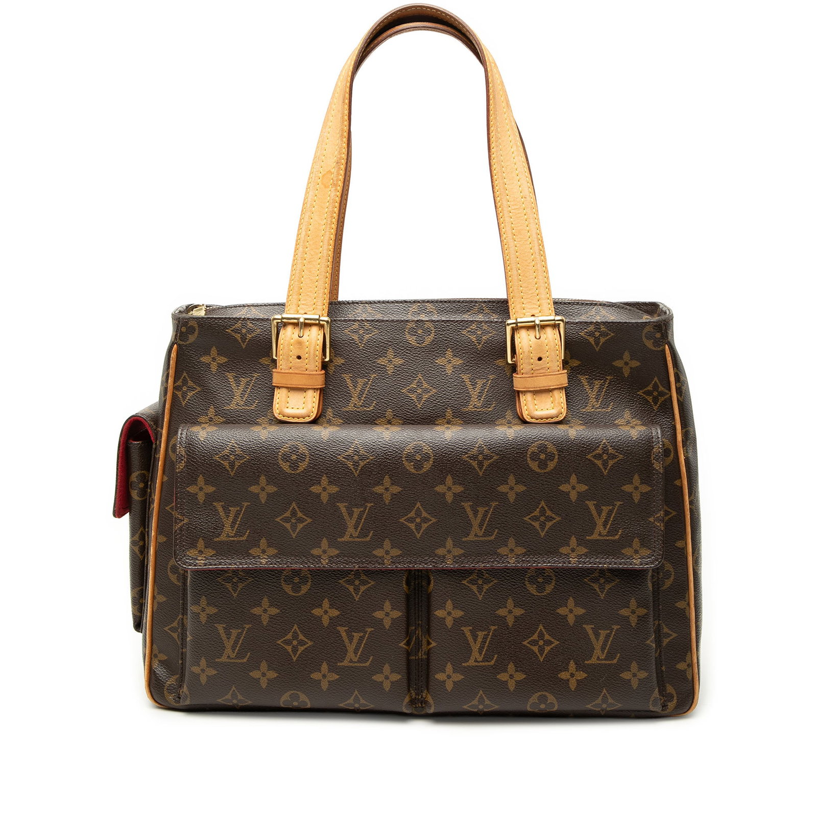 Louis Vuitton Multipli Cite Monogram Canvas Shoulder Bag: Louis Vuitton Multipli Cite Monogram Canvas Shoulder Bag Louis Vuitton Monogram Multipli Cite shoulder bag crafted with a monogram canvas body and vachetta leather trim. The design features flat vache