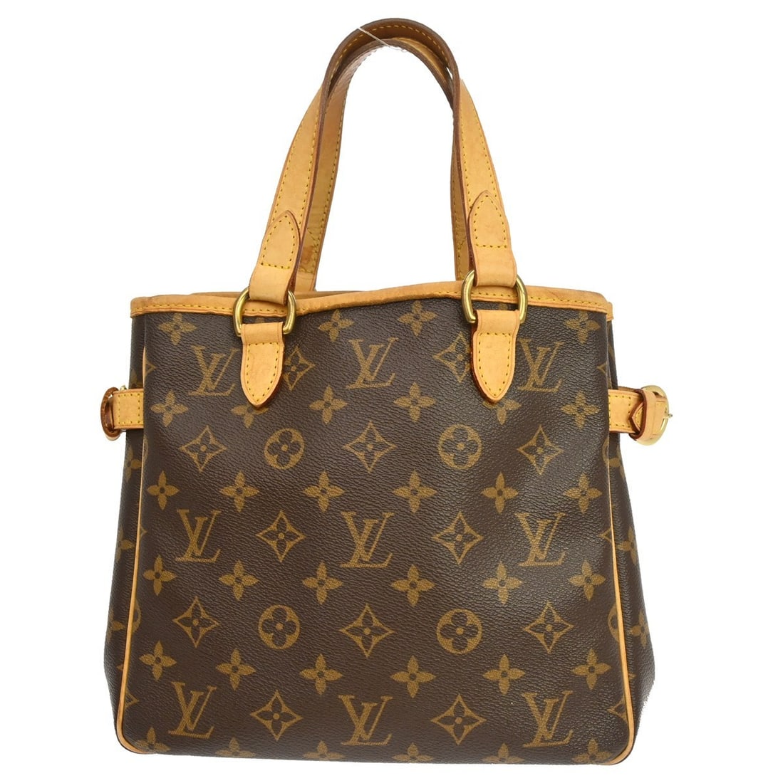 Louis Vuitton Batignolles Monogram Canvas Tote M51156 Brown: Louis Vuitton Batignolles Monogram Canvas Tote M51156 Brown Vintage Louis Vuitton Batignolles tote handbag in brown Monogram canvas with leather trim and double handles. This medium tote features a ho