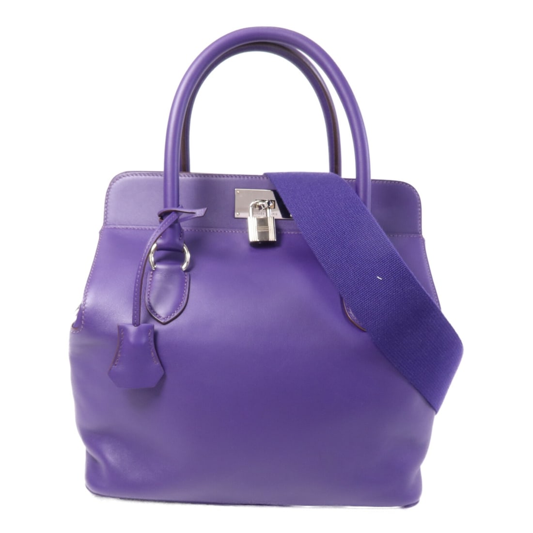 Hermes Tool Box 26 Swift Calfskin Shoulder Bag Anemone PHW (1 of 14)