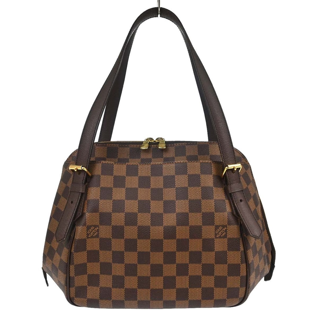 Louis Vuitton Belem Brown Damier Ebene Canvas Handbag (1 of 10)