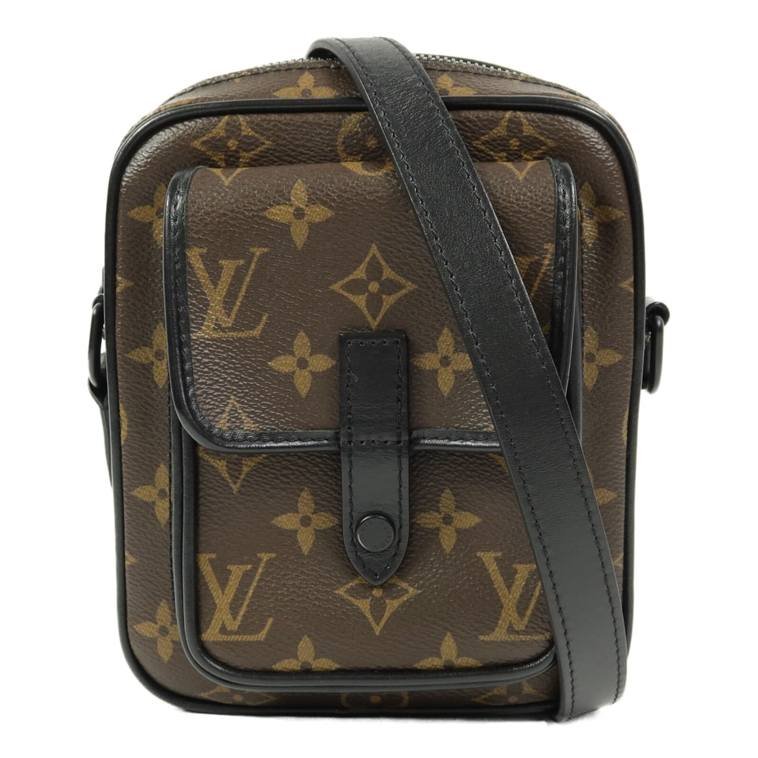 Louis Vuitton M69404 Christopher Wearable Wallet Monogram Macassar Bag (1 of 15)