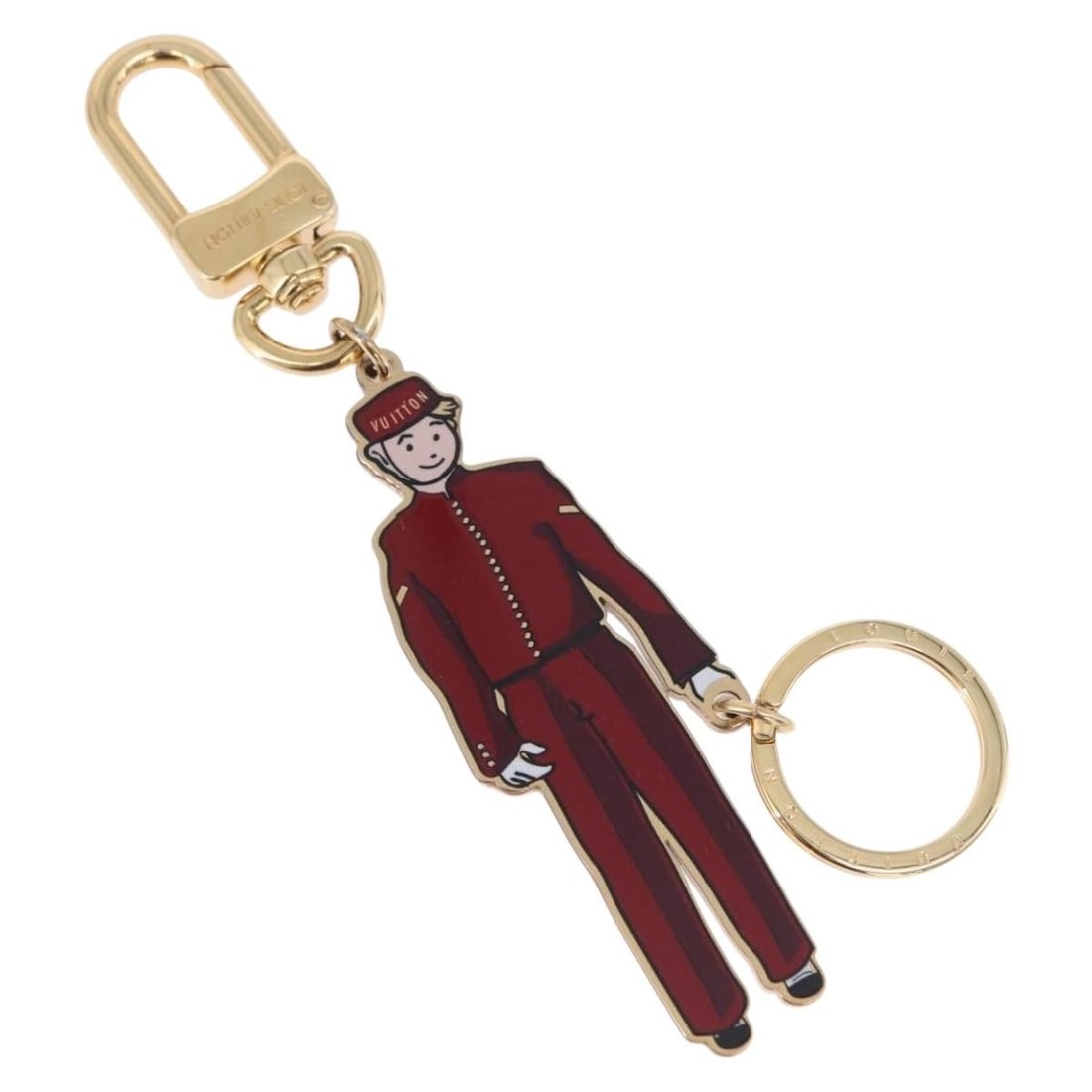 Louis Vuitton M66493 Bloombellboy Metal Bag Charm Gold Tone: Louis Vuitton M66493 Bloombellboy Metal Bag Charm Gold Tone Louis Vuitton Porte Cles Bloombellboy bag charm in gold-tone metal. This women's accessory includes the dust bag and item box and is noted a