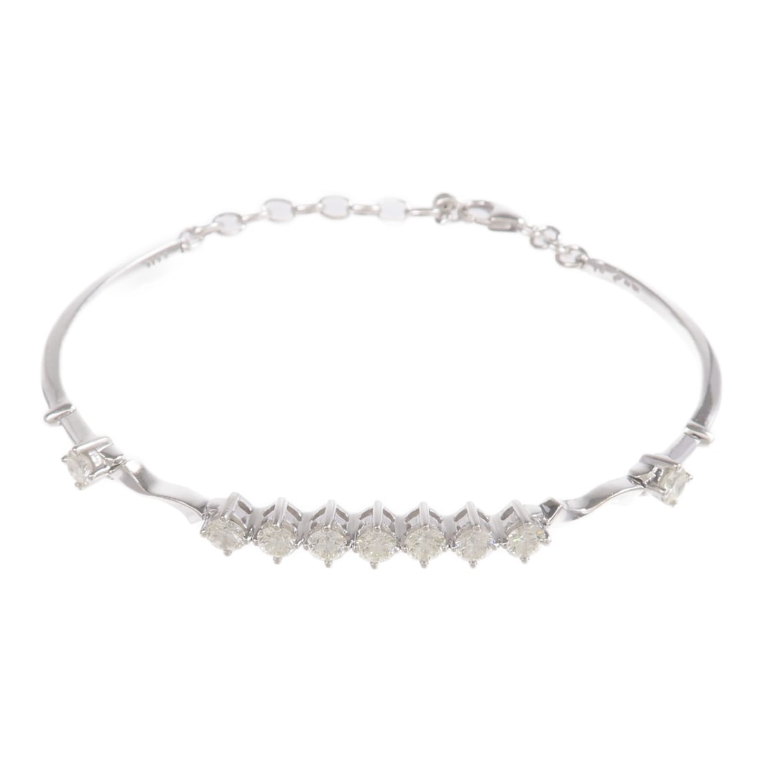 18K White Gold Diamond Bracelet for Women (1 of 10)