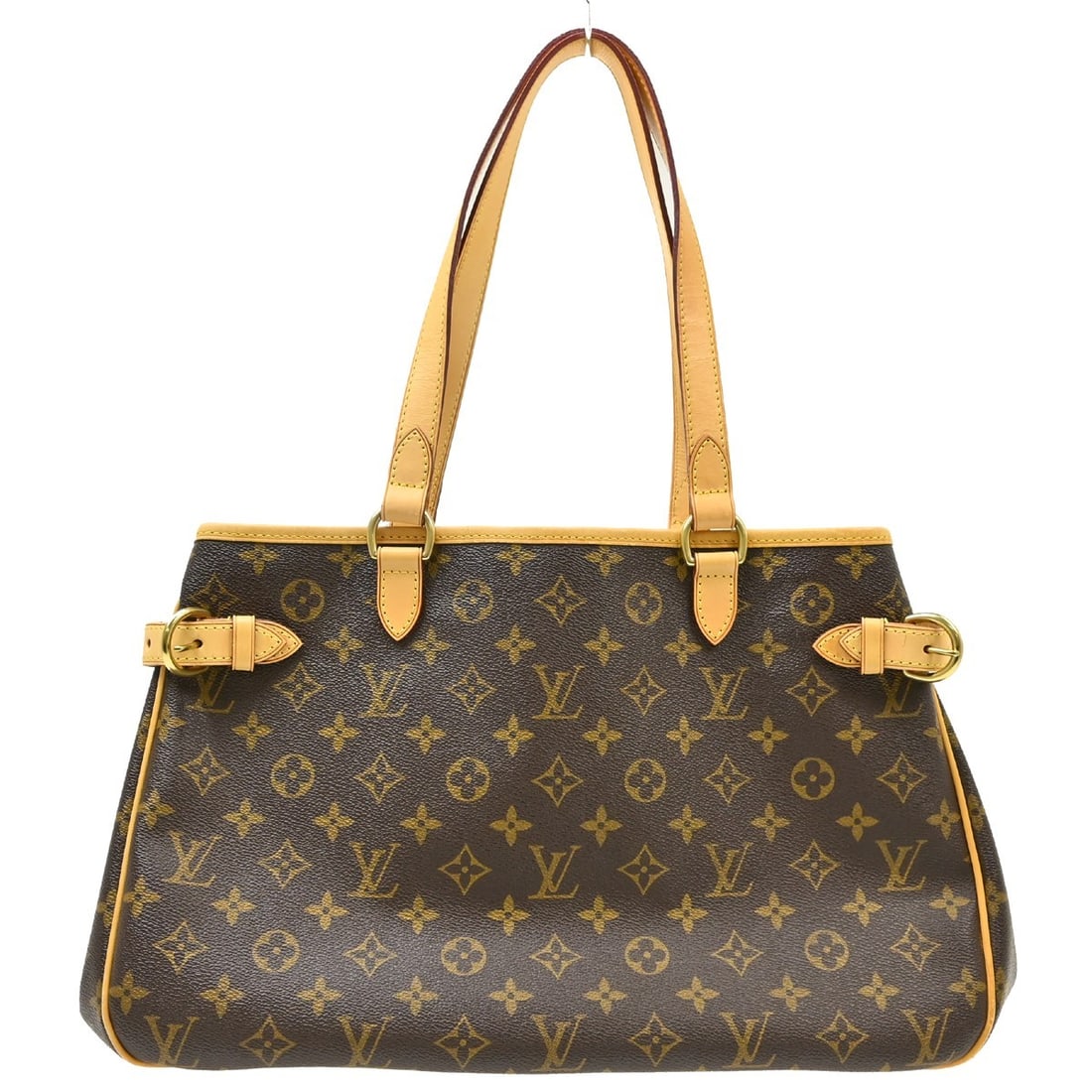 Louis Vuitton Batignolles Horizontal Monogram Canvas Tote M51154: Louis Vuitton Batignolles Horizontal Monogram Canvas Tote M51154 Louis Vuitton Batignolles Horizontal tote bag in Monogram canvas and leather, made in France. It features a hook and loop closure, gold
