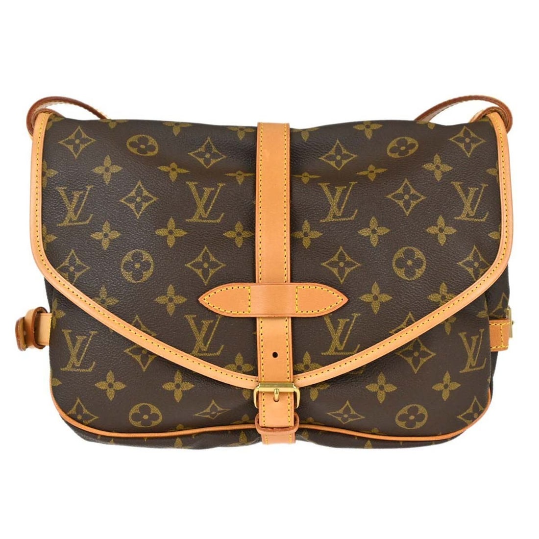Louis Vuitton Saumur 30 Monogram Canvas Shoulder Bag M42256 (1 of 15)