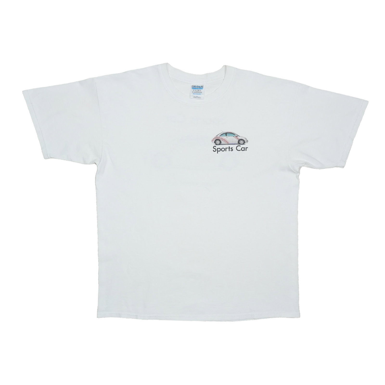 Vintage 2000s Volkswagen Beetle Sports Car T Shirt XL (1 of 8)