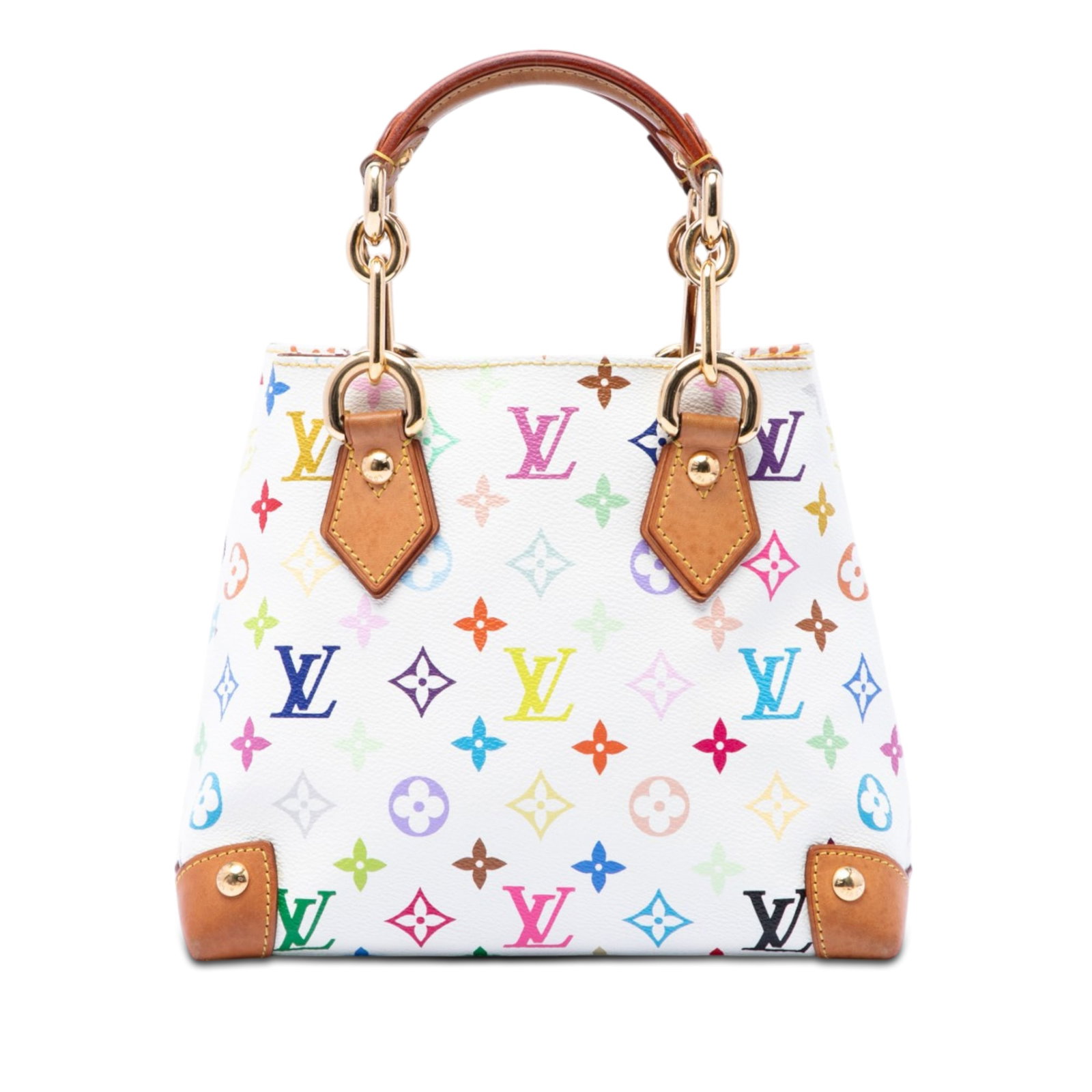 Louis Vuitton Audra White Monogram Multicolore Handbag (1 of 6)